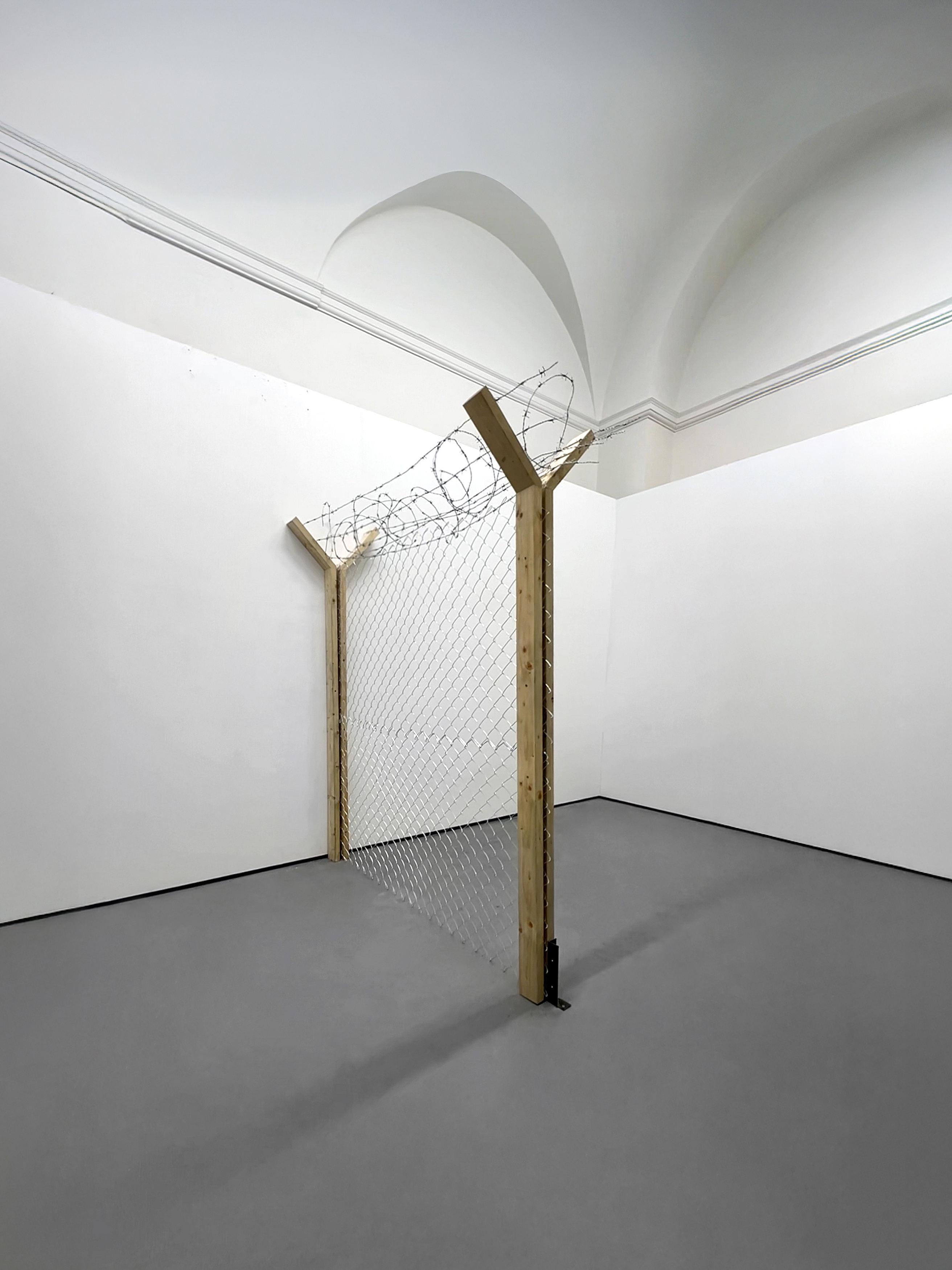 Proposition i and ii, etched aluminium sheet, 35 x 30cm. 
		As part of The Archive of Forgotten Forms at Seager Gallery 2025. Credit: DUMP (Li Yu and Chaney Diao)